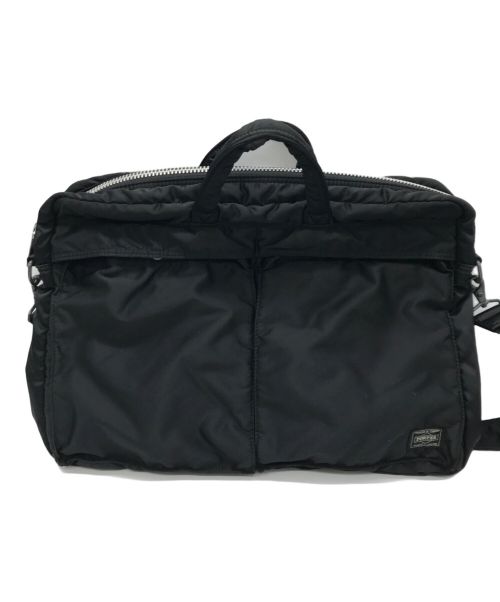 PORTER（ポーター）PORTER (ポーター) 2WAY BRIEFCASE ブラックの古着・服飾アイテム