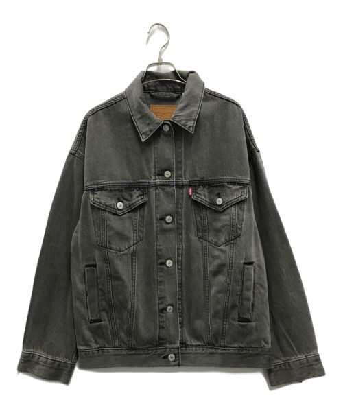 LEVI'S PReMIUM（リーバイスプレミアム）LEVI'S PReMIUM (リーバイスプレミアム) XL WOMEN'S トラッカージャケット ブラック サイズ:XXSの古着・服飾アイテム