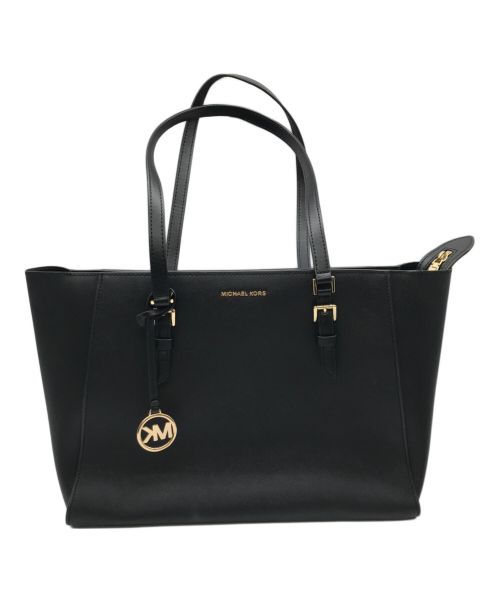 MICHAEL KORS（マイケルコース）MICHAEL KORS (マイケルコース) Sally ラージ トート & ラップトップ ケース ブラックの古着・服飾アイテム