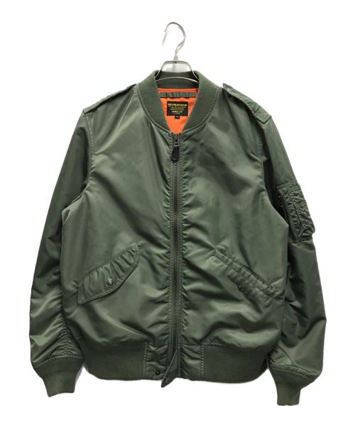 AVIREX（アヴィレックス）AVIREX (アヴィレックス) L-2B フライトジャケット カーキ サイズ:2XLの古着・服飾アイテム