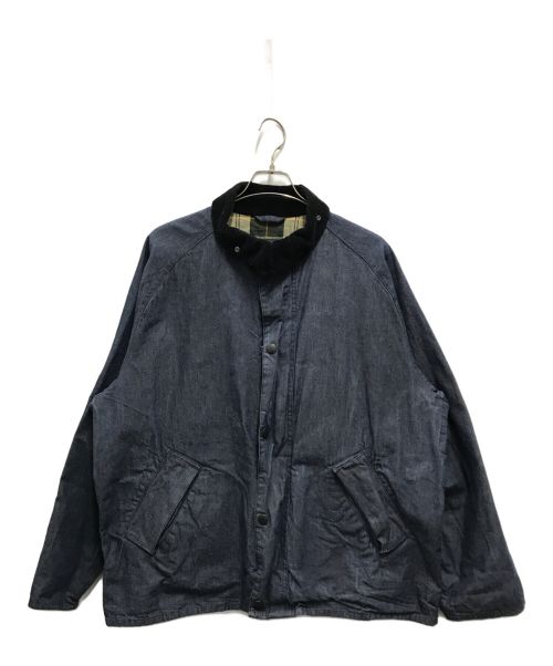 Barbour（バブアー）Barbour (バブアー) JOURNAL STANDARD relume (ジャーナルスタンダード レリューム) 別注デニムトランスポートジャケット インディゴ サイズ:38の古着・服飾アイテム