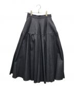 Blueleaブルレア）の古着「volume flare skirt」｜インディゴ