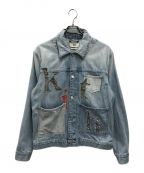 KITHキス）の古着「Wythe Denim Serif Jacket」｜インディゴ