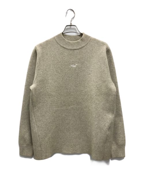 KITH（キス）KITH (キス) Long Sleeve Mock Neck ベージュ サイズ:Sの古着・服飾アイテム