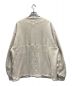 ANCELLM (アンセルム) WISM (ウィズム) DAMAGE SWEAT CARDIGAN ホワイト サイズ:M：20000円