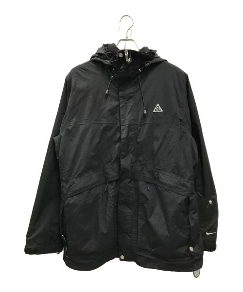 NIKE ACG（ナイキエージーシー）NIKE ACG (ナイキエージーシー) フリースライナーマウンテンパーカー ブラック サイズ:L	の古着・服飾アイテム