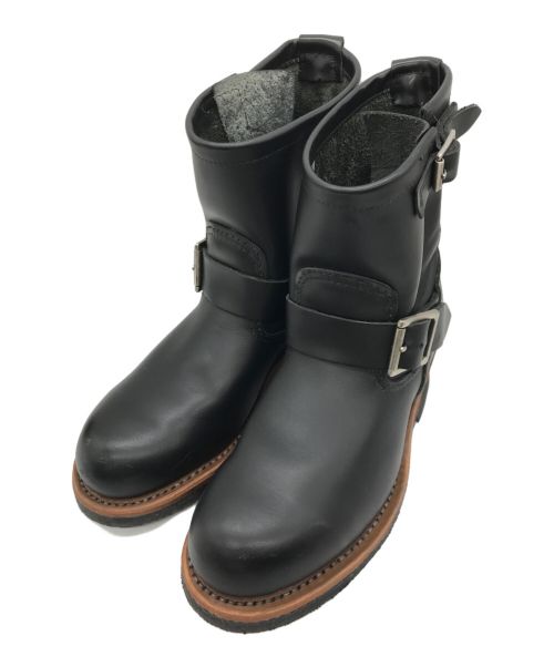 RED WING（レッドウィング）RED WING (レッドウィング) 8inch Engineer ブラック サイズ:23.5cmの古着・服飾アイテム