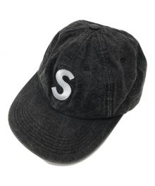 SUPREME（シュプリーム）の古着「Pigment Print S Logo 6-Panel "Black"」｜ブラック