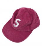 SUPREMEシュプリーム）の古着「Corduroy S Logo 6 Panel」｜ピンク