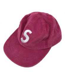 SUPREME（シュプリーム）の古着「Corduroy S Logo 6 Panel」｜ピンク