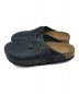 BIRKENSTOCK (ビルケンシュトック) Boston Natural Leather ネイビー サイズ:24.5cm：8000円