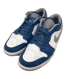 NIKE（ナイキ）の古着「Air Jordan 1 Low "True Blue"」｜ホワイト×ブルー