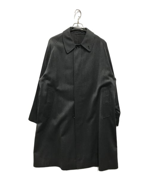 ANATOMICA（アナトミカ）ANATOMICA (アナトミカ) Covert Cloth SINGLE RAGLAN COAT グレー サイズ:48の古着・服飾アイテム