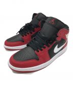 NIKEナイキ）の古着「Air Jordan 1 Mid  Gym Red」｜ブラック×レッド