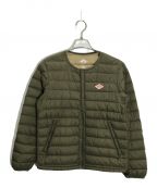 DANTONダントン）の古着「CREWNECK INNER DOWN JACKET」｜オリーブ