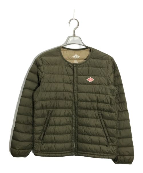 DANTON（ダントン）DANTON (ダントン) CREWNECK INNER DOWN JACKET オリーブ サイズ:38の古着・服飾アイテム