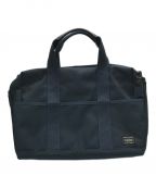 PORTERポーター）の古着「2WAY BRIEFCASE(S)」｜ネイビー