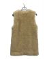 FLORENT (フローレント) FAUX FUR VEST ベージュ サイズ:FREE：15000円