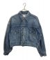 HYKE（ハイク）の古着「BALOON SLEEVE DENIM JACKET/TYPE2」｜インディゴ