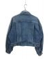 HYKE (ハイク) BALOON SLEEVE DENIM JACKET/TYPE2 インディゴ サイズ:S：35000円