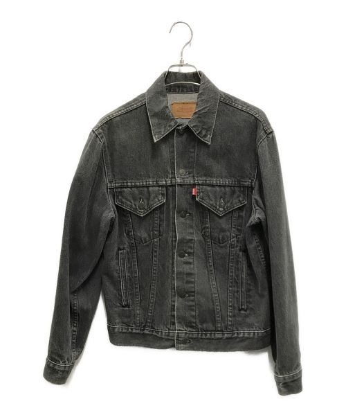 LEVI'S（リーバイス）LEVI'S (リーバイス) 先染めデニムジャケット ブラック サイズ:38の古着・服飾アイテム