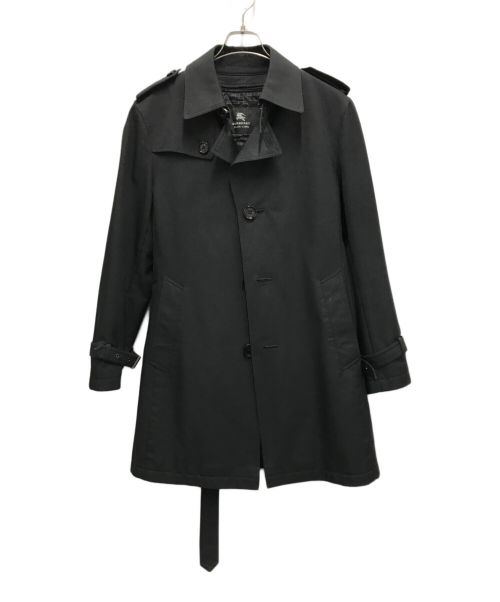 BURBERRY BLACK LABEL（バーバリーブラックレーベル）BURBERRY BLACK LABEL (バーバリーブラックレーベル) 裏地キルティングトレンチコート ブラック サイズ:Lの古着・服飾アイテム