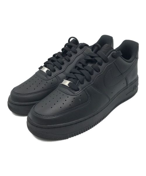 NIKE（ナイキ）NIKE (ナイキ) AIR FORCE 1 '07 ブラック サイズ:27の古着・服飾アイテム