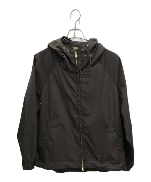 MUSE de Deuxieme Classe（ミューズ ドゥーズィエム クラス）MUSE de Deuxieme Classe (ミューズ ドゥーズィエム クラス) WASHED FULL ZIP ブルゾン ブラウン サイズ:FREEの古着・服飾アイテム