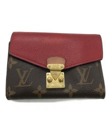 LOUIS VUITTON（ルイ ヴィトン）の古着「ポルトフォイユ・パラスコンパクト」｜ブラウン