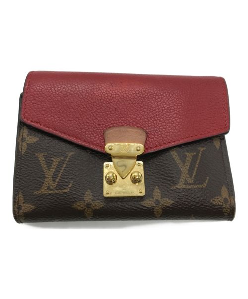 LOUIS VUITTON（ルイ ヴィトン）LOUIS VUITTON (ルイ ヴィトン) ポルトフォイユ・パラスコンパクト ブラウンの古着・服飾アイテム