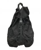 STONE ISLANDストーンアイランド）の古着「LINO NYLON TELA-TC BACKPACK」｜ブラック