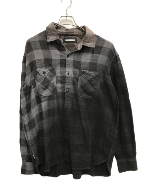 NEIGHBORHOOD（ネイバーフッド）NEIGHBORHOOD (ネイバーフッド) FADE / C-SHIRT. LS グレー サイズ:Mの古着・服飾アイテム