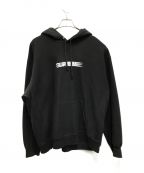 SUPREMEシュプリーム）の古着「Motion Logo Hooded Sweatshirt」｜ブラック