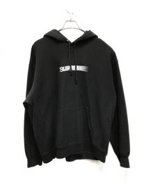 SUPREME（シュプリーム）の古着「Motion Logo Hooded Sweatshirt」｜ブラック