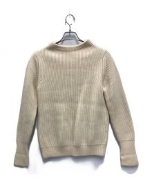 ANDERSEN-ANDERSEN（アンデルセン アンデルセン）の古着「THE NAVY CREW NECK KNIT」｜ホワイト