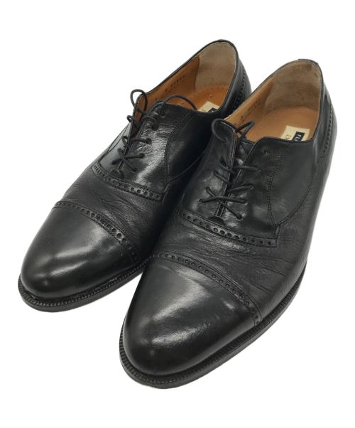 FLORSHEIM Imperial（フローシャイムインペリアル）Florsheim Imperial (フローシャイムインペリアル) ストレートチップシューズ ブラック サイズ:9Dの古着・服飾アイテム