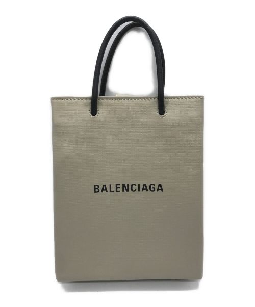 BALENCIAGA（バレンシアガ）BALENCIAGA (バレンシアガ) LARGE SHOPPING BAG グレージュの古着・服飾アイテム