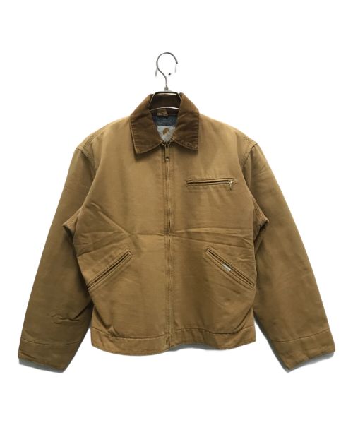 CarHartt（カーハート）CarHartt (カーハート) 裏地ブランケットデトロイトジャケット ベージュ サイズ:記載なしの古着・服飾アイテム