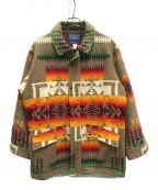 PENDLETONペンドルトン）の古着「シンサレートブランケットジャケット」｜ホワイト