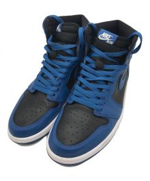 NIKE（ナイキ）の古着「Air Jordan 1 Retro High OG "Dark Marina Blue"」｜ブルー×ブラック