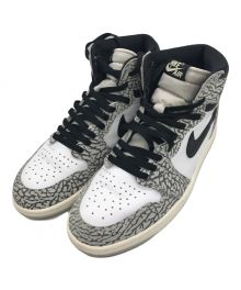 NIKE（ナイキ）の古着「Air Jordan 1 High OG "White Cement/Safari"」｜グレー