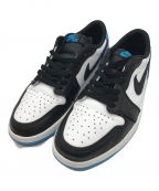 NIKEナイキ）の古着「Air JORDAN 1 RETRO Low OG」｜ホワイト×ブラック