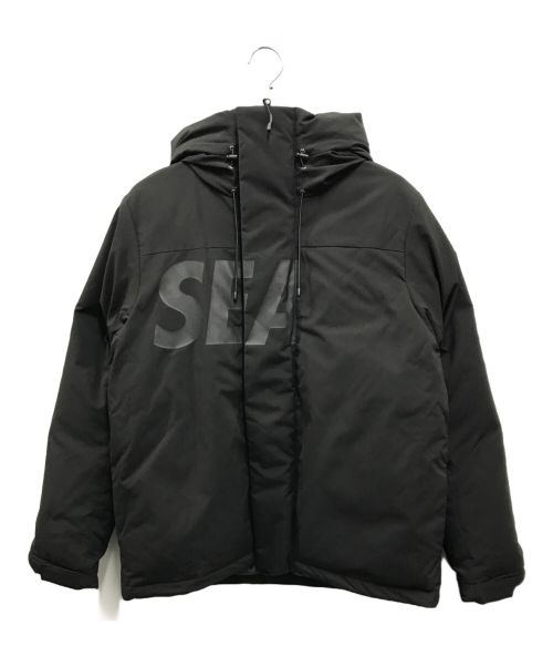 WIND AND SEA（ウィンド アンド シー）WIND AND SEA (ウィンド アンド シー) HOODED DOWN JACKET ブラック サイズ:Mの古着・服飾アイテム