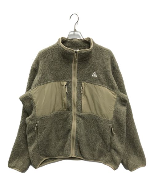 NIKE ACG（ナイキエージーシー）NIKE ACG (ナイキエージーシー) AS M ACG ARCTIC WOLF FZ ベージュ サイズ:XXLの古着・服飾アイテム