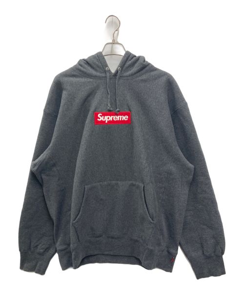 SUPREME（シュプリーム）SUPREME (シュプリーム) Box Logo Hooded Sweatshirt(ボックス　ロゴ　フーデッド　スウェットシャツ) グレー サイズ:XLの古着・服飾アイテム