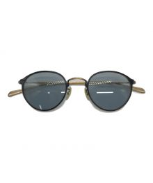 OLIVER PEOPLES（オリバーピープルズ）の古着「DAWSON」｜ブルー×ゴールド