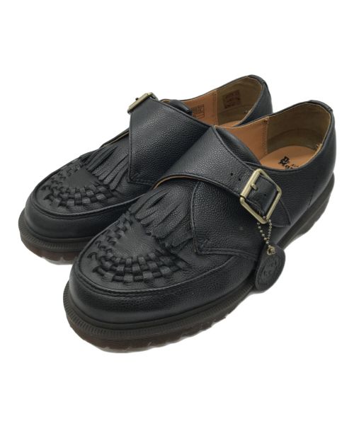 Dr.Martens（ドクターマーチン）Dr.Martens (ドクターマーチン) タッセルモンクストラップシューズ ブラック サイズ:26cmの古着・服飾アイテム