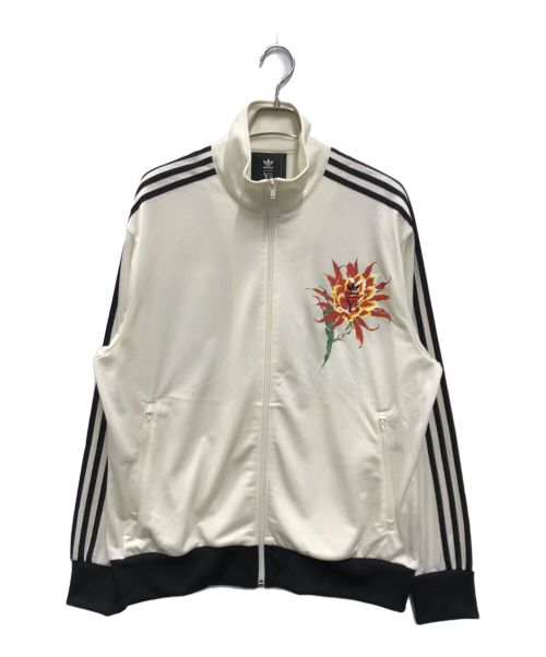 Y's（ワイズ）Y's (ワイズ) adidas (アディダス) 23SS CACTUS FLOWER TRACK JACKET ホワイト サイズ:L 未使用品の古着・服飾アイテム