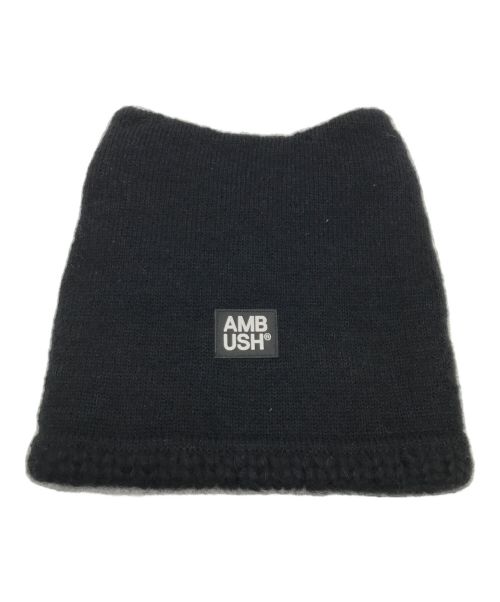 AMBUSH（アンブッシュ）AMBUSH (アンブッシュ) RAVE BEANIE ブラック サイズ:FREEの古着・服飾アイテム