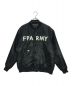 FPAR（エフピーエーアール）の古着「FPARMY/APPLIQUE STADIUM JACKET(エフピーエーアール/アップリケ　スタジアム　ジャケット)」｜ブラック